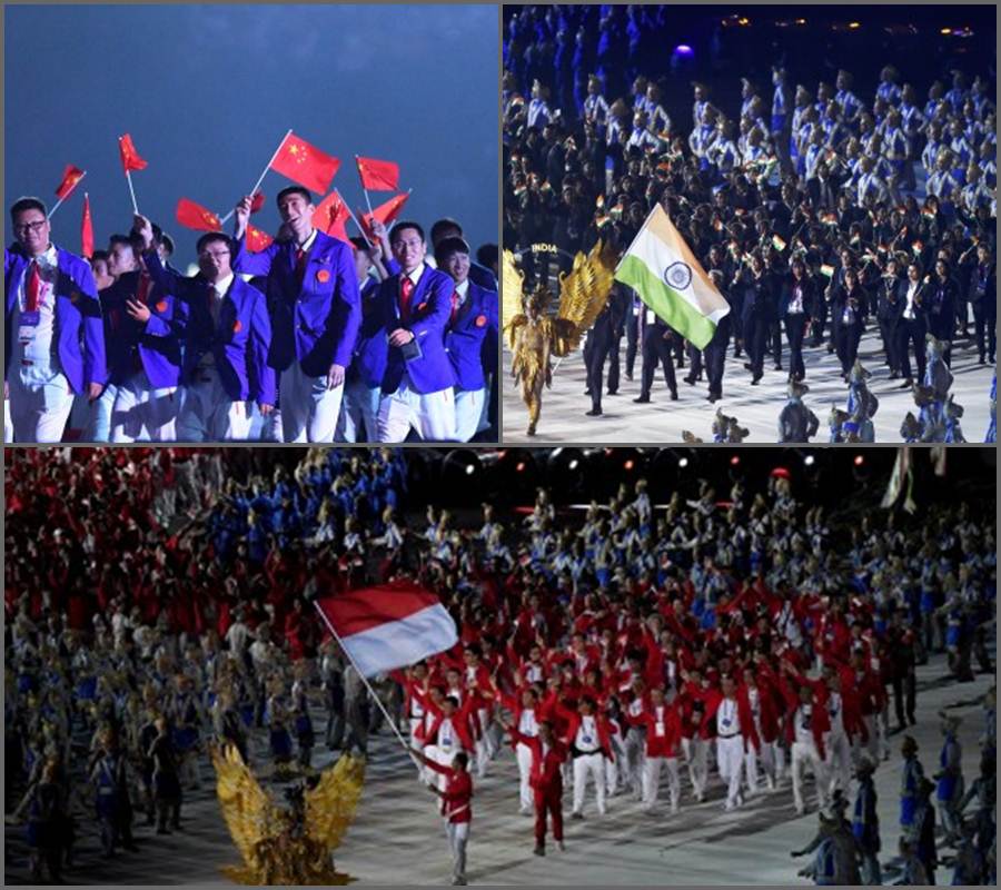 Atlet Tiongkok, Thailand, Indonesia Terbanyak di Asian Games 2018